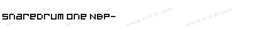 SnareDrum One NBP字体转换